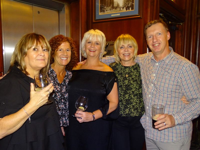 Jacquie Hargrave, Lesley Lynch, Helen Boothroyd, Elaine Clarke and Keith Adshead